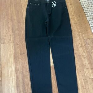 Black High-Waisted Pants